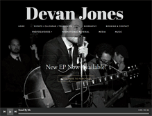 Tablet Screenshot of devanjones.com